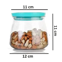 Airtight Unbreakable Plastic Kitchen Storage Container 900ml Set Of 6-thumb3