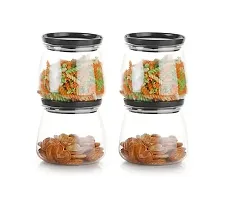 Airtight Unbreakable Plastic Kitchen Storage Container 900ml Pack of 4-thumb2