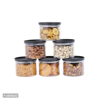 Airtight Unbreakable Plastic Kitchen Storage Container 500ml Pack of 6-thumb0