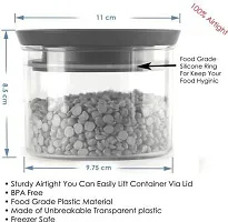 Airtight Unbreakable Plastic Kitchen Storage Container 1100ml Pack of 4-thumb3