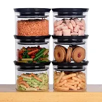 Airtight Unbreakable Plastic Kitchen Storage Container 1100ml Pack of 4-thumb1