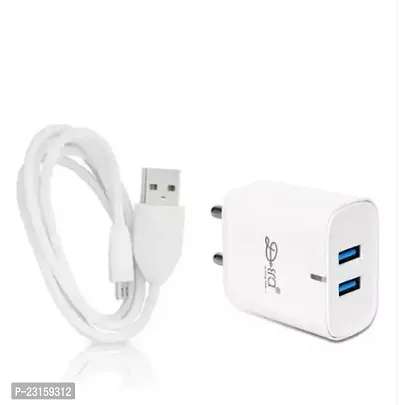 Mobile Charger Adapter With 2 Usb Port-thumb0