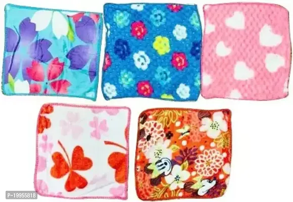 handky face and hand  towel small  pack  of 5