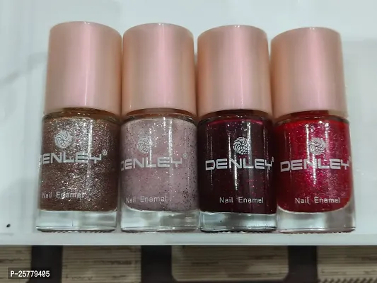 nail polish glitter pack of 4