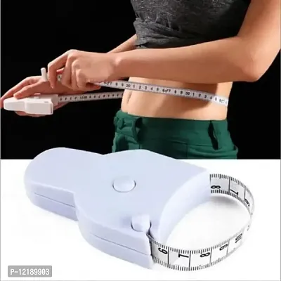 VM Store Body Tape Measure 70 Inch Weight Loss Retractable Measure Tape with Lock Pin and Push Button for Fitness-thumb5