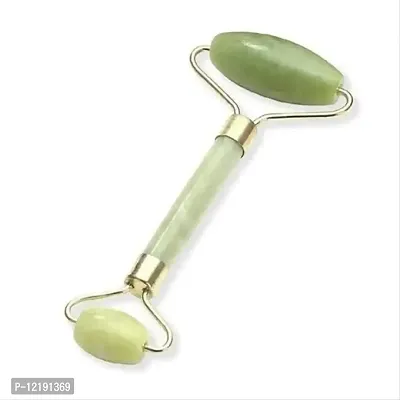 VM Store Massager Jade Roller  Gua Sha Tool Natural Himalayan Stone for Face Neck Healing Skin Wrinkles