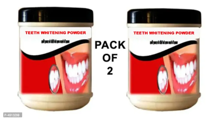 Ayurvedic Teeth Whitening Powder Best Result - Pack Of 2