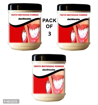 Ayurvedic Teeth Whitening Powder Best Result - Pack Of 3