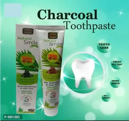 CHARCOAL TOOTHPASTE 100% RESULT IN 3 DAYS.