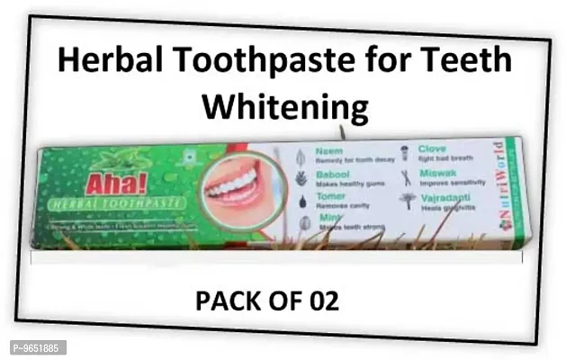 HEARBAL TOOTHPASTE 100% RESULT IN 3 DAYS.