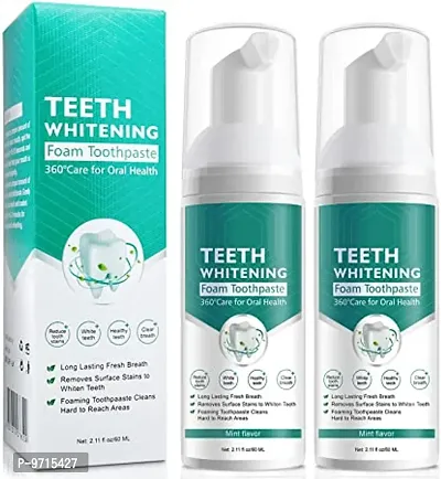 TEETH WHITENING FOAM GUARANTEED RESULT IN 7 DAYS