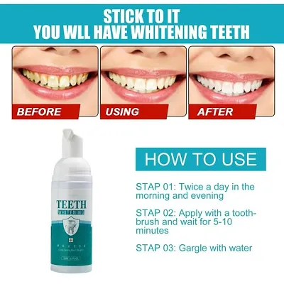 Teeth Whitening Foam Toothpaste