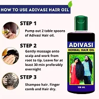 Adivasi Natural Hair Growth Oil For Healthy Hair Hair Oil  (100 ml)-thumb2