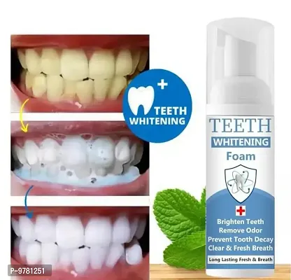 EFFECTIVE TEETH WHITENING FOAM 100% NATURAL  RESULT-thumb0