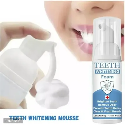 TEETH WHITENING FOAM GUARANTEED RESULT IN 7 DAYS