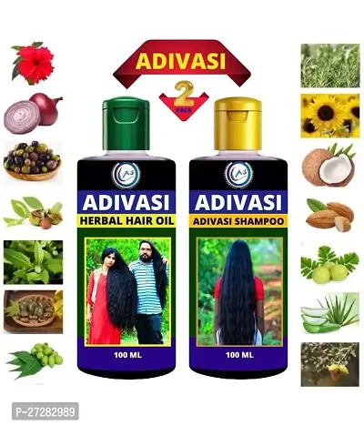 Adivasi Hair Shampoo  Hair Oil for Hair growth, Control and Hair Loss