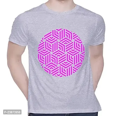 Stylish Fancy Cotton Printed Round Neck T-Shirts For Men