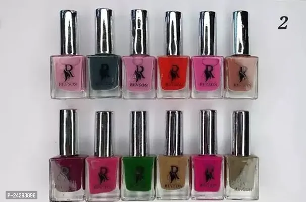 Beautiful Nail Polish Collection For Ladies Pack Of 12