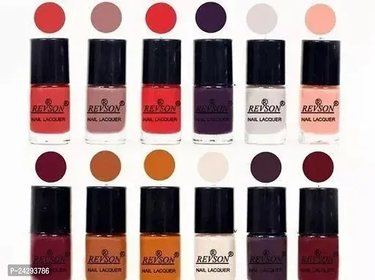 Beautiful Nail Polish Collection For Ladies Pack Of 12-thumb0