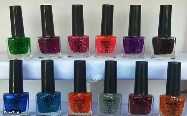 Beautiful Nail Polish Collection For Ladies Pack Of 12