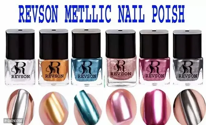 Beautiful Nail Polish Collection For Ladies Pack Of 6