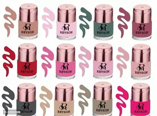 Beautiful Nail Polish Collection For Ladies Pack Of 12