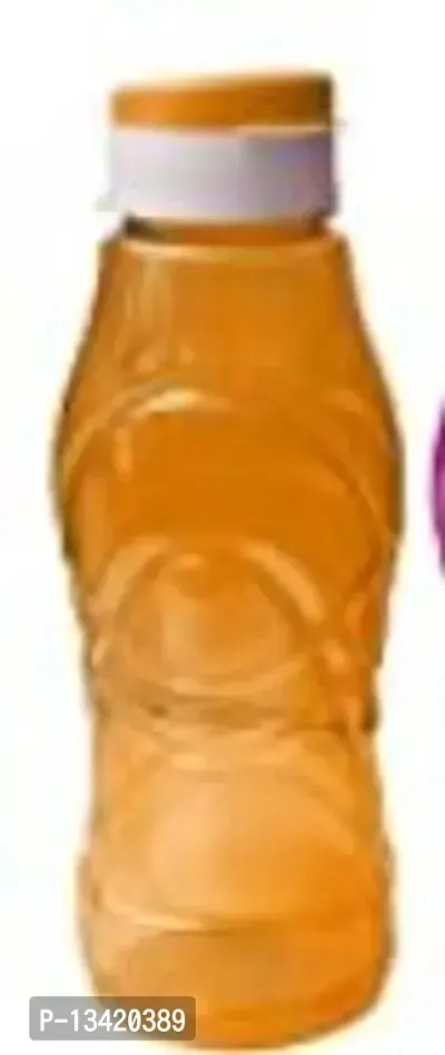 Orange Plastic water bottle