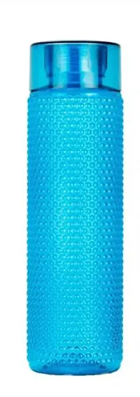 Blue Plastic water bottle