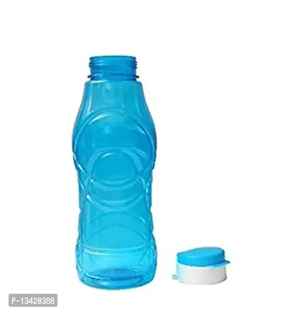 Blue Plastic water bottle