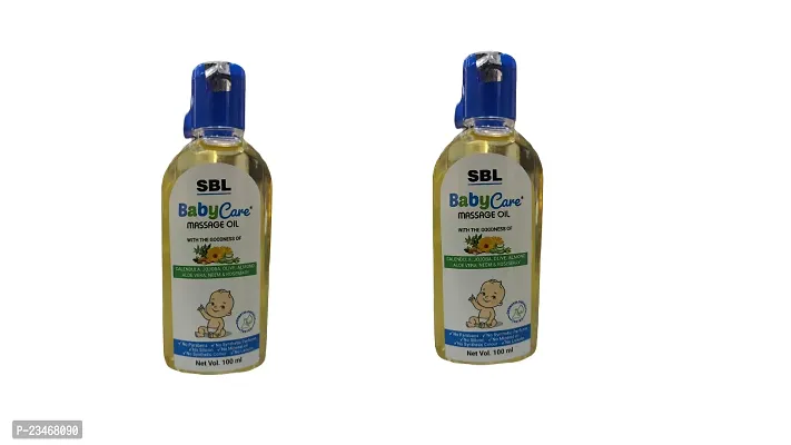 SBL Babycare Massage oil 100ml pack of 2