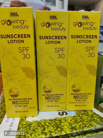 SBL Glowing Beauty Sunscreen Lotion SPF30 (pack of 3)-thumb0