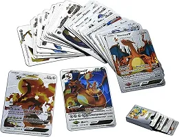 Ancientkart 20 cards Waterproof cards Anime rare PVC plastic cards pokemon cards Golden pokemon cards-thumb3