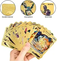 Ancientkart 20 cards Waterproof cards Anime rare PVC plastic cards pokemon cards Golden pokemon cards-thumb1