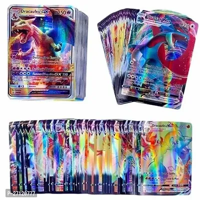 Ancientkart 25 cards Waterproof cards Anime rare PVC plastic cards pokemon cards Golden pokemon cards-thumb4