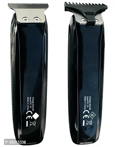 Geemy Rechargeable Beard Trimmer ( Black )-thumb5