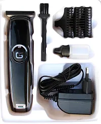 Geemy Rechargeable Beard Trimmer ( Black )-thumb2