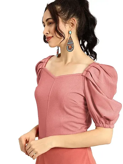 Puff Shoulders Top