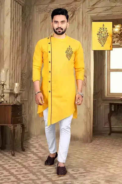 Mens Stylish embroidered Kurta set