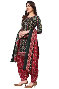 Elegant Cotton Blend Printed Dress Material with Dupatta For Women-thumb2