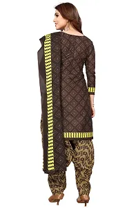 Elegant Cotton Blend Printed Dress Material with Dupatta For Women-thumb2