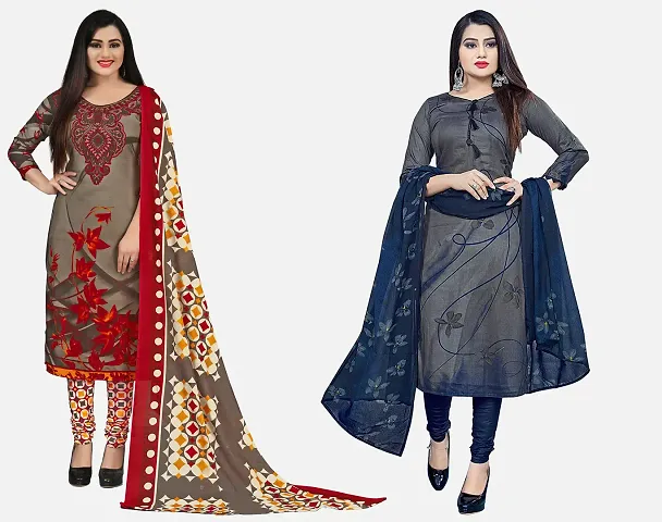 Rajnandini Women And Unstitched Salwar Suit Material (Combo Of 2)