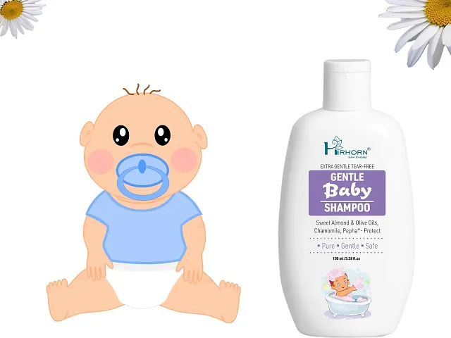 Baby Shampoo For Gently Cleanses Hair