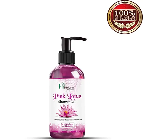 Pink Lotus Body Wash For Deep Cleansing And Oil Control