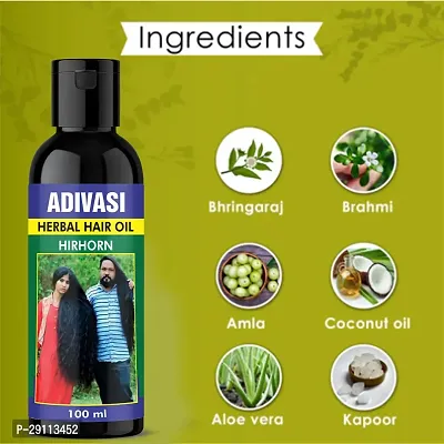 Adivasi Hair Oil  gives hair more volume Pack Of -1