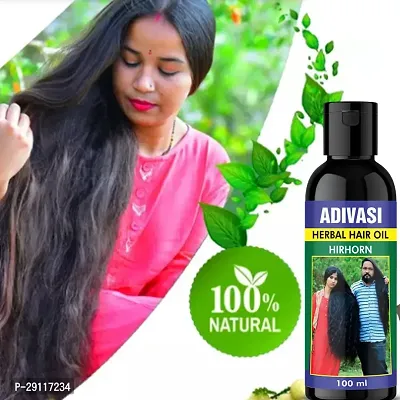 Adivasi Hair Oil all hair types demaged hair,normal hair oily hair,dull hair and dry hair Pack of-1-thumb0