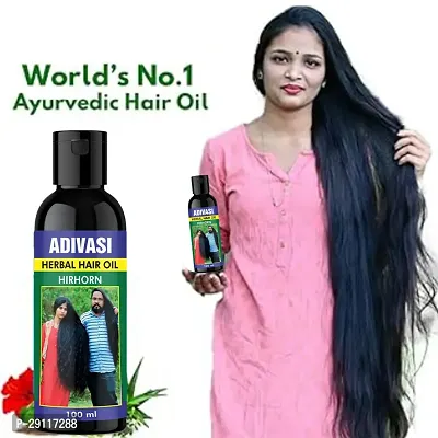 Adivasi Hair Oil promote strong and lustrous hair Pack Of -1-thumb0