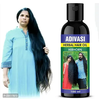 Adivasi Hair Oil moisturizes frizzy,dry hair  stop the dandruff Pack Of -1-thumb0