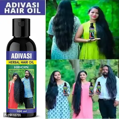 Adivasi Hair Oil improve elasticity of hair  repair scalp Pack Of -1-thumb0