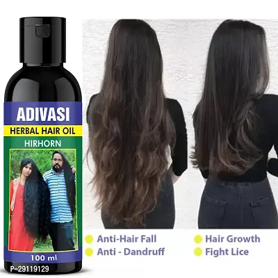 Adivasi Hair Oil soft and silky hair Pack of -1-thumb0