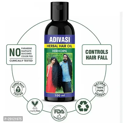 Adivasi Hair Oil helpful in premature greying Pack Of -1-thumb0